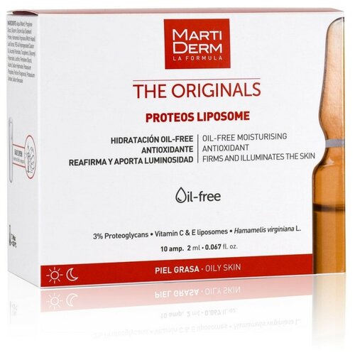 Купить Martiderm The Originals Proteos Liposome ампулы для лица, 2 мл, 10 шт.