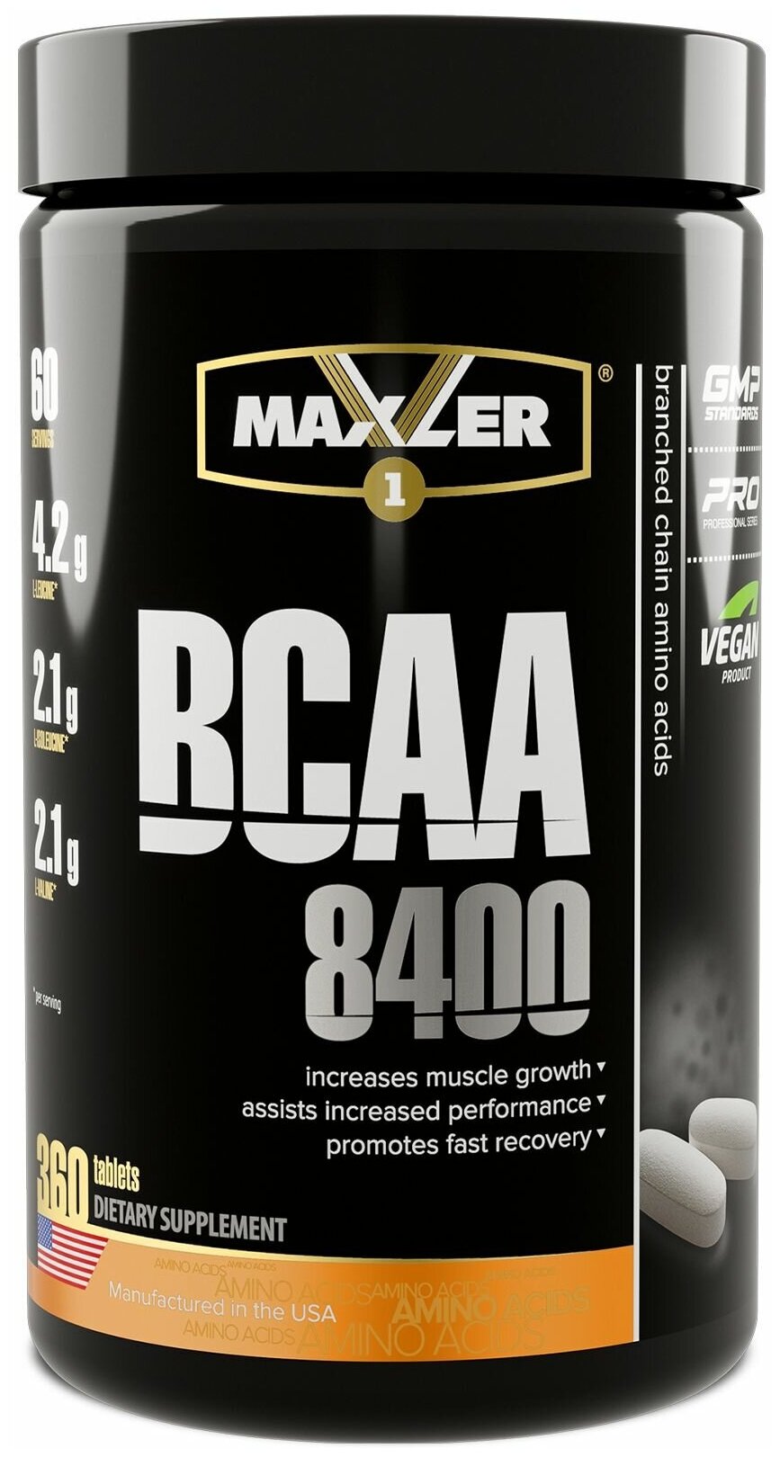 Аминокислотный комплекс Maxler BCAA 8400