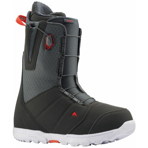 фото Сноубордические ботинки burton moto, р. 8.5, grey/red