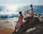 Белоснежка картина по номерам «У самого синего моря»