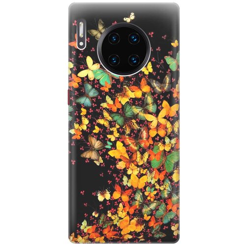 RE: PAЧехол - накладка ArtColor для Huawei Mate 30 Pro с принтом Взрыв бабочек re paчехол накладка artcolor для huawei mate 20 lite с принтом взрыв бабочек