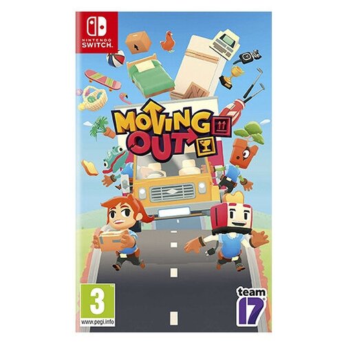 moving out nintendo switch цифровая версия eu Игра Moving Out Standard Edition для Nintendo Switch, картридж