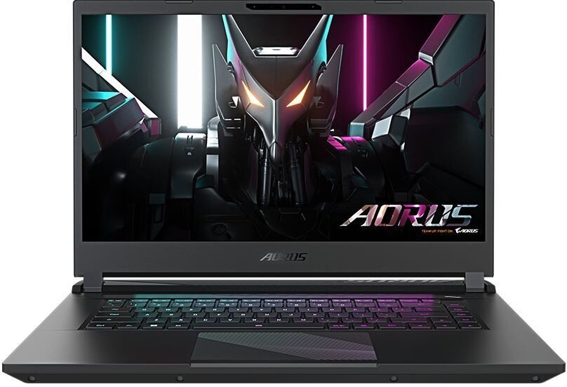 Ноутбук Gigabyte Aorus 15 Core i7 13700H 16Gb SSD1Tb NVIDIA GeForce RTX4060 8Gb 15.6" QHD (2560x1440) Free DOS black WiFi BT Cam (BKF-73KZ754SD)