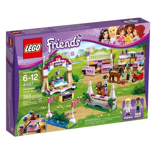 Конструктор LEGO Friends 41057 Конно-спортивный праздник в Хартлейк, 355 дет. конструктор lego friends 41056 новостной фургон хартлейк