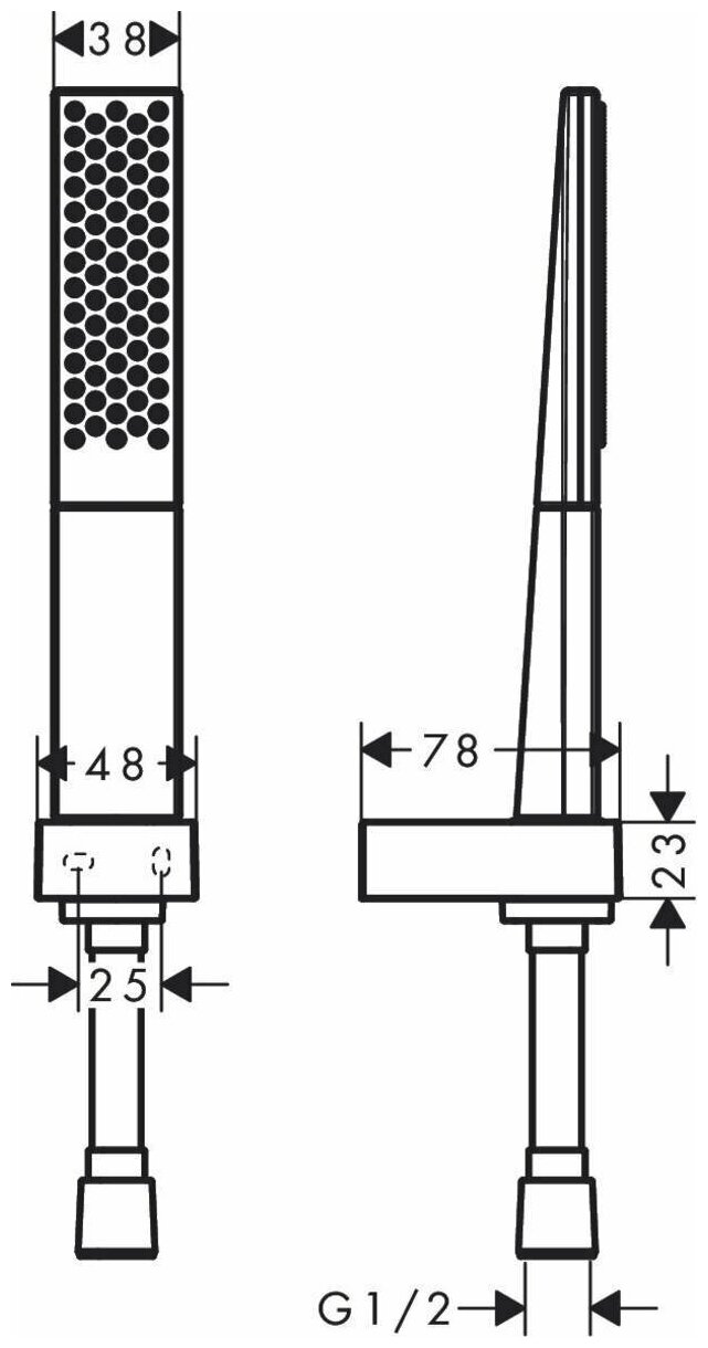 Душевой гарнитур Hansgrohe Rainfinity 100 1jet 26857000 - фотография № 6