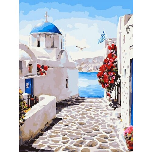 Картина по номерам Полдень в Греции 40х50 см Hobby Home