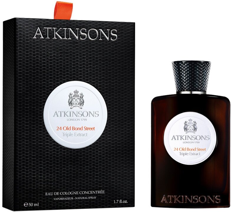 Atkinsons, 24 Old Bond Street Triple Extract, 100 мл, одеколон унисекс