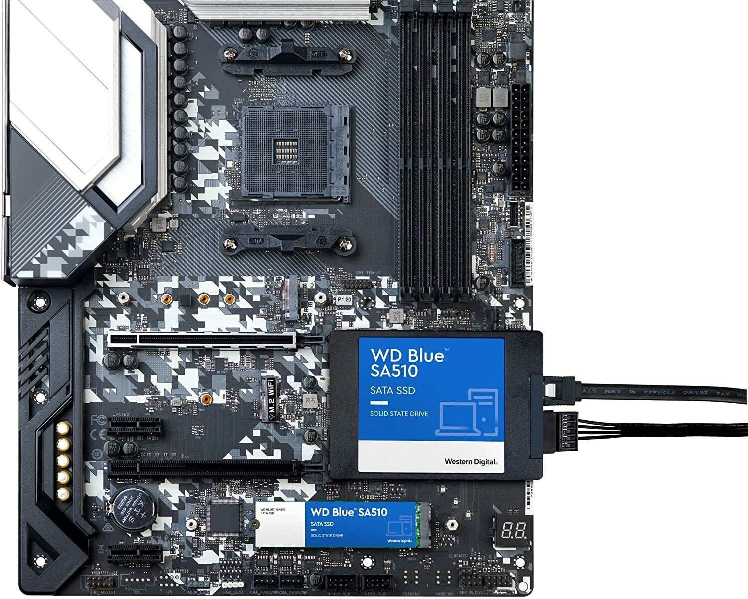 Твердотельный накопитель WD WDS500G3B0A - фото №5