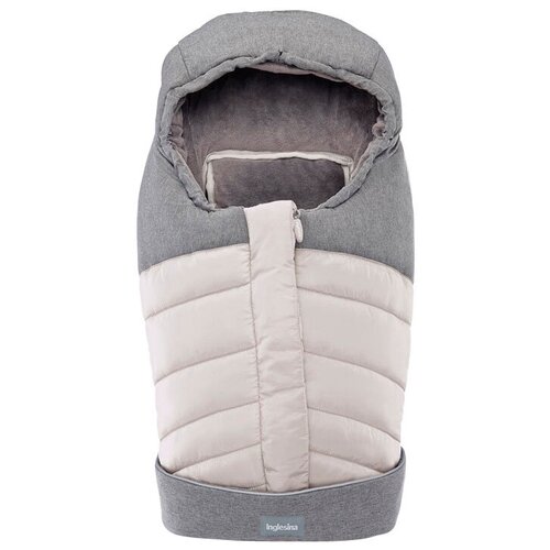 Конверт-мешок Inglesina для люльки/автокресла New Born Winter Muff, 71 см, Silver