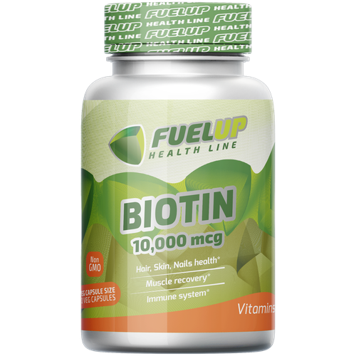 FuelUp Biotin (Биотин) 10000 мкг 60 капсул