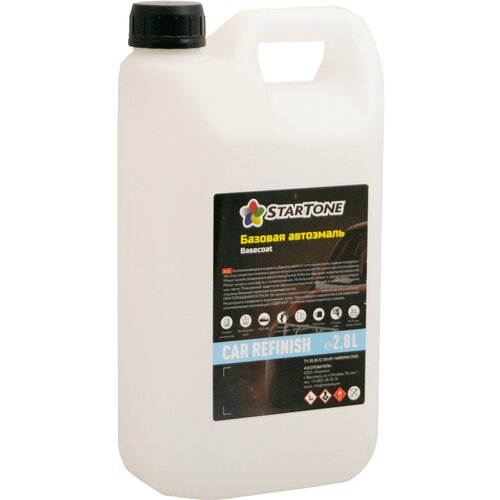 Эмаль базовая Startone Renault D69 Gris platine 2,8л