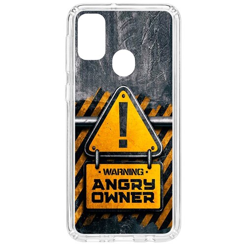 фото Чехол на samsung galaxy m30s kruche print angry owner