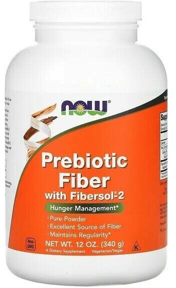 Now Foods, пребиотическая клетчатка с Fibersol-2, 12 г (340 унций)