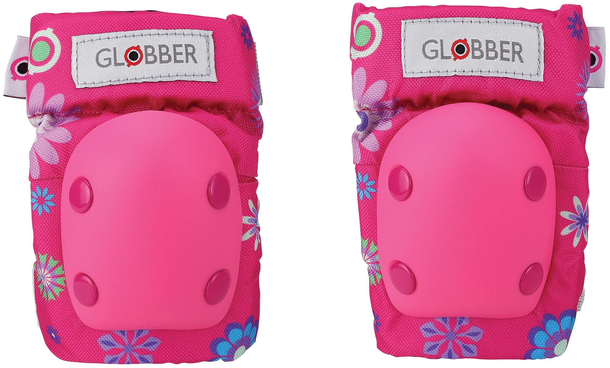 GLOBBER Комплект защиты TODDLER PADS розовый (529-003)