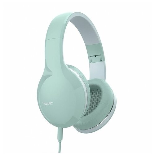 Наушники Havit Audio series-Wired headphone H100d Green