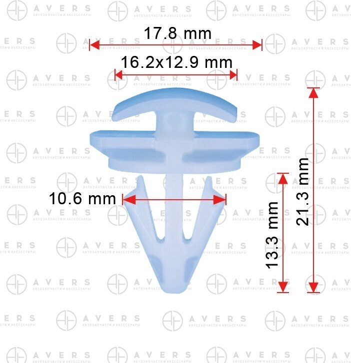 Крепеж для VAG арт. 3C0853585 10 шт.