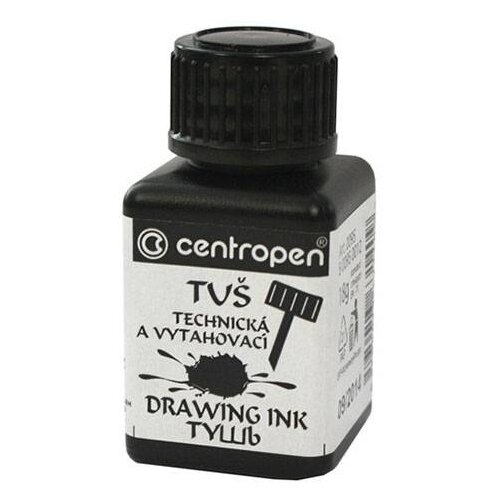 Тушь CENTROPEN черная