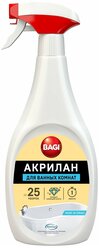 Bagi Акрилан средство для акриловых ванн, душевых кабин, 400 мл