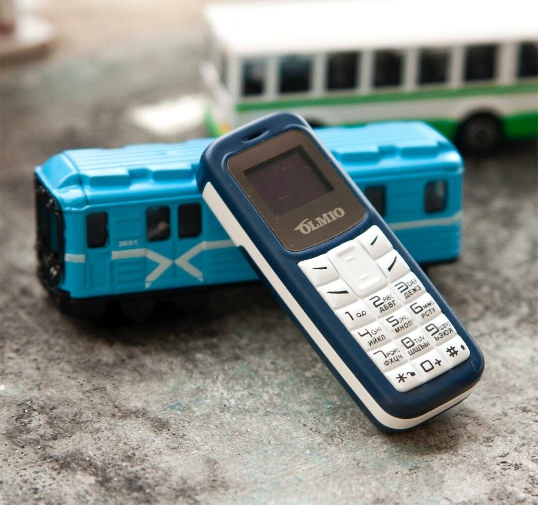 Мобильный телефон Olmio А02 Blue-White - фото №9