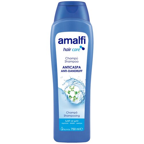 Amalfi шампунь семейный Anti-Dandruff от перхоти, 750 мл