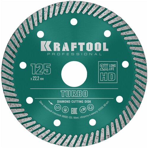 KRAFTOOL TURBO 125  (22.2 , 102.4 ),   (36682-125)