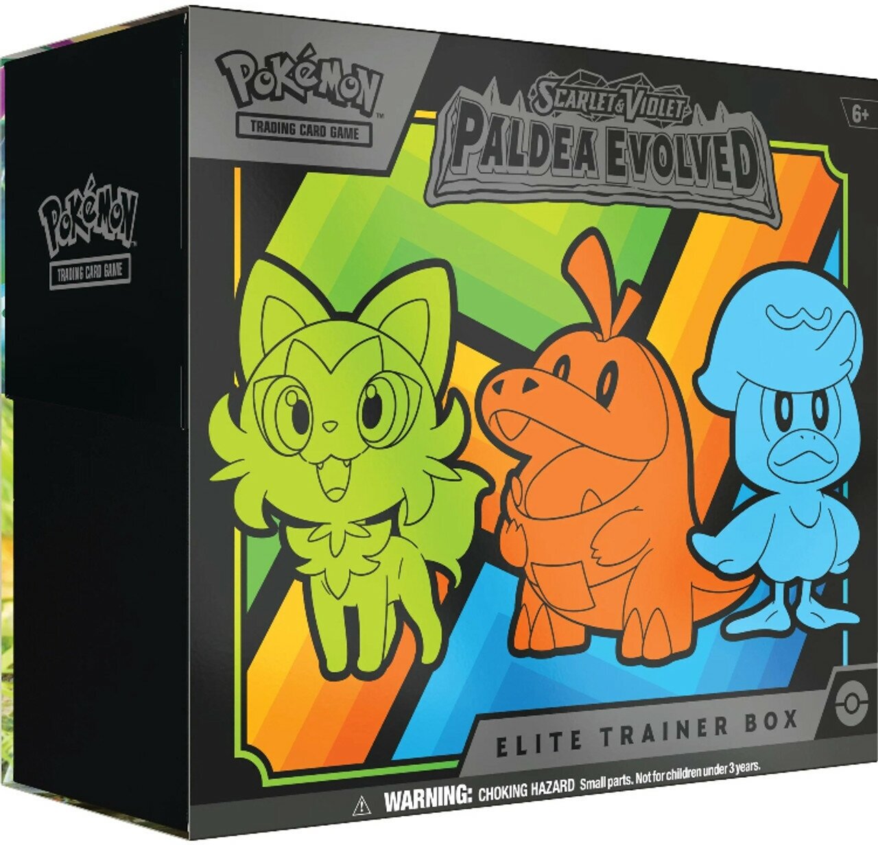 Pokemon: Набор карточек Paldea Evolved Elite Trainer Box