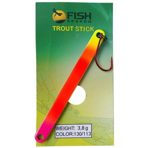 фото Блесна trout stick, 3.8гр, цвет-113, 1шт/уп fish season