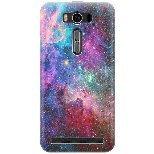 фото Cиликоновый чехол на asus zenfone 2 lazer (ze500kl) / асус зенфон 2 лазер (зе500кл) с принтом "волшебный космос" gosso