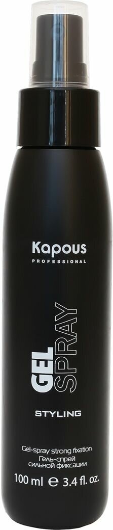 Kapous Professional Styling Gel-spray Strong - Гель-спрей для волос сильной фиксации 100 мл