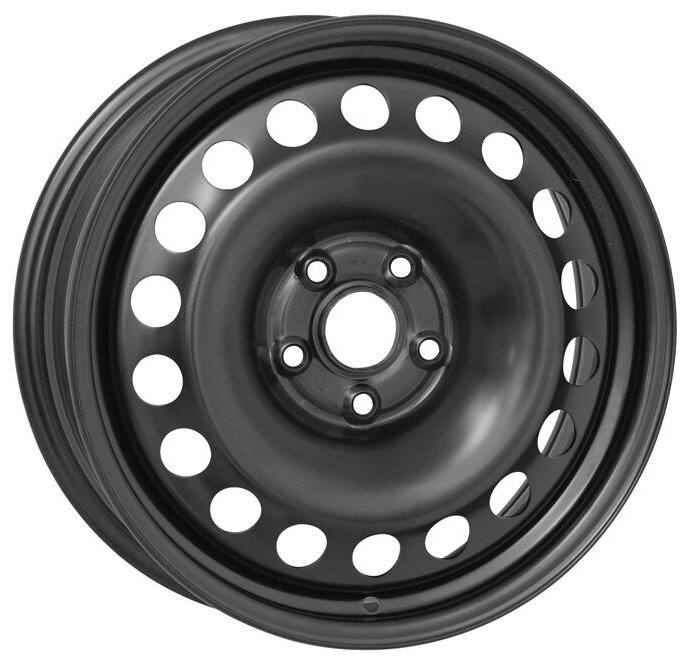 Alcar stahlrad (kfz) 9021 17 / 6.5j pcd 5x112.00 et 38.00 цо 57.10 стальной / черный