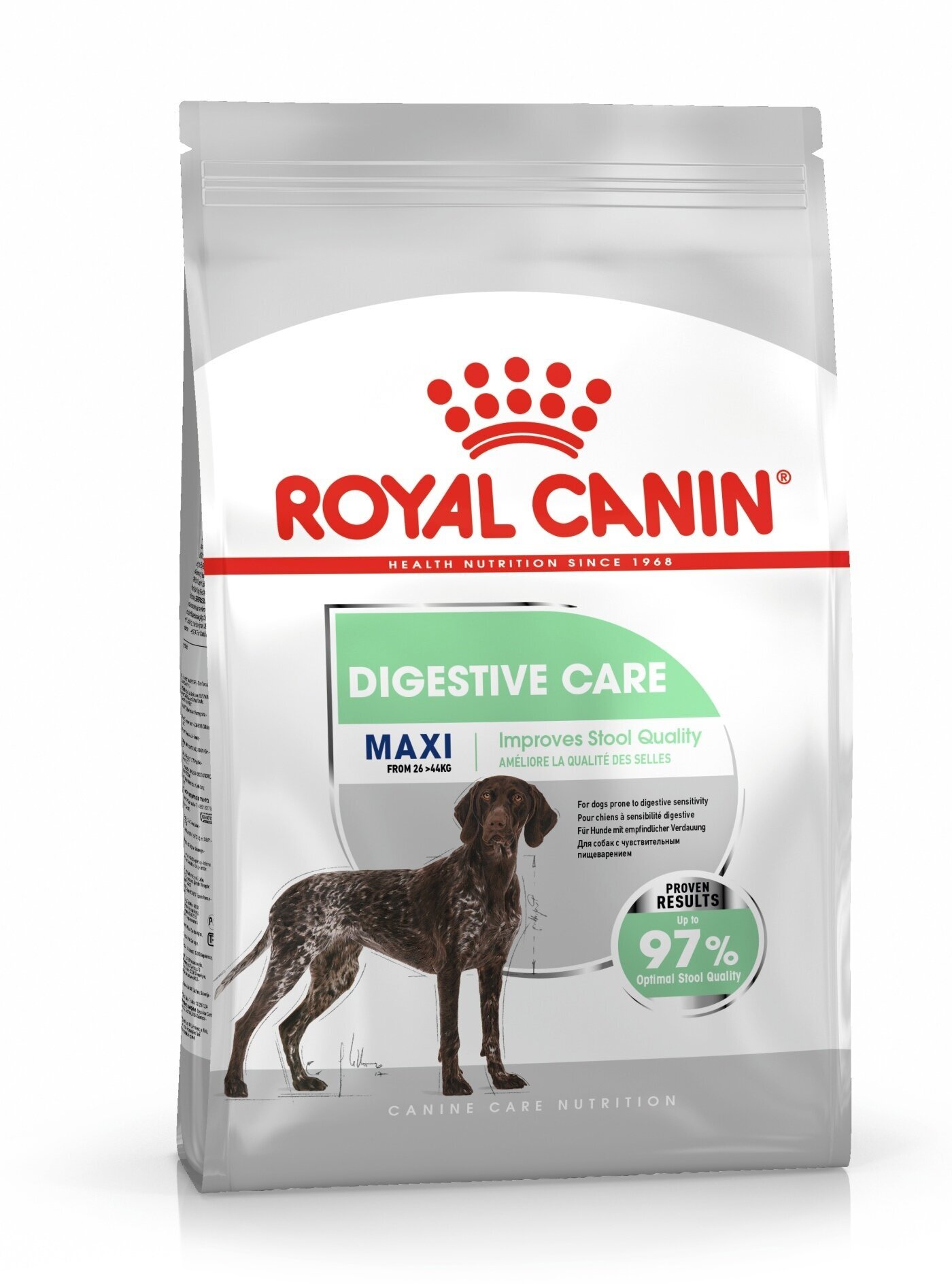 Сухой корм Royal Canin Maxi Digestive Care (Макси Дайджестив Кэа) для собак крупных размеров с чувствительным пищеварением, от 15 мес. до 8 лет, 3 кг