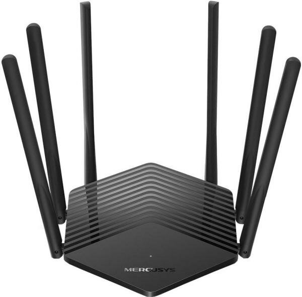 Wi-Fi роутер Mercusys MR50G 802.11aс 1300Mbps 2.4 ГГц 5 ГГц 2xLAN LAN черный