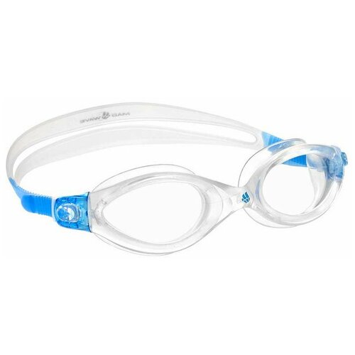 фото Очки для плавания mad wave clear vision cp lens, blue