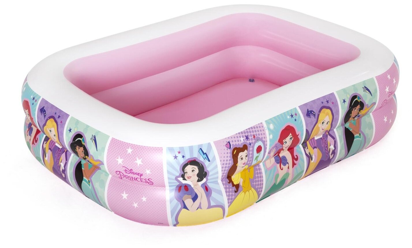 Бассейн надувной семейный Bestway 91056 Disney Princess 201х150х51 450 л