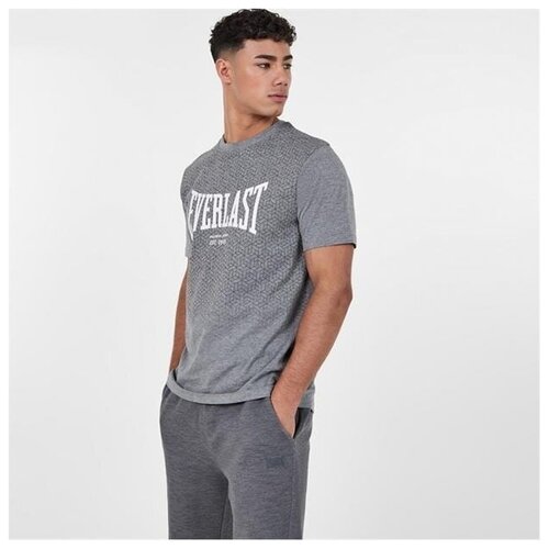 Футболка Everlast Geo Print T-Shirt Grey - Everlast - Серый - 46-S