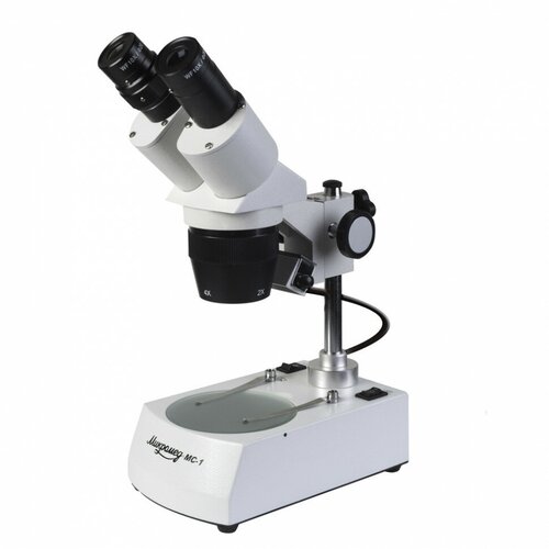 Микроскоп стерео МС-1 вар.2C (1х/2х) лампа подсветки микромед мс 2 проходящего света 12v 10w