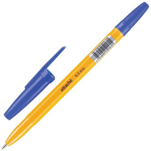 Attache Ручка шариковая Economy 0,5 (1113839/1113840/1113500), 1113500, синий цвет чернил, 1 шт.