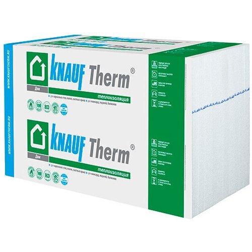 Пенополистирол Knauf Therm Дом 50х600х1000 мм 959₽