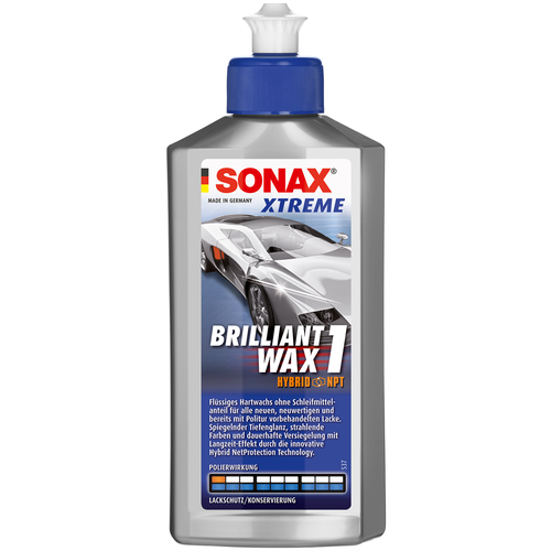 Бриллиантовый воск SONAX Xtreme NanoPro 201100, 250мл