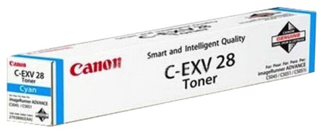 Тонер CANON C-EXV-28 C голубой