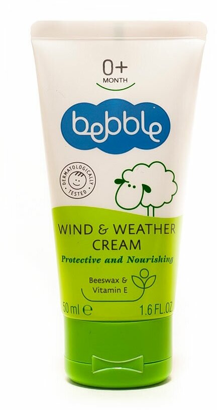 Крем Bebble детский для защиты от ветра и непогоды Wind & Weather Cream Bebble, 50 мл - фото №5