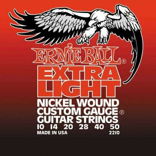 Струны для электрогитары ERNIE BALL 2220, 11-48 ernie ball 2220 nickel wound slinky струны для эл гитары power slinky 11 48