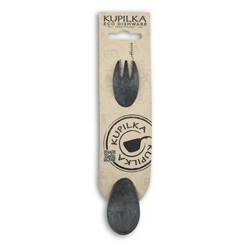 Ложка-вилка KUPILKA JUNIOR SPORK 165, черный ложка вилка kupilka spork 225 красный