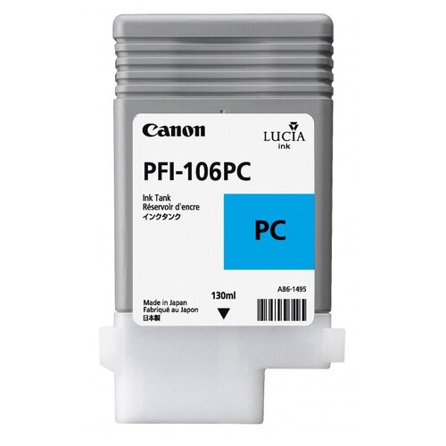 Картридж Canon PFI-106PC, фото голубой / 6625B001