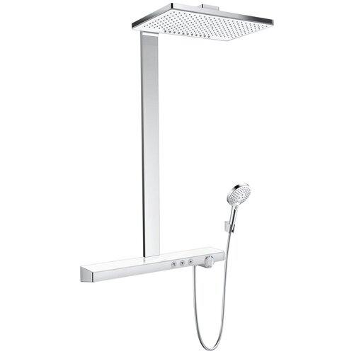 Душевая система Hansgrohe Rainmaker Select 460 2jet Showerpipe 27109400 с термостатом hansgrohe душевая система raindance select 240 showerpipe 27115000 hansgrohe