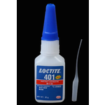 Клей цианоакрилатный Loctite 401, 20 мл (в комплекте пипетка-наконечник) - изображение