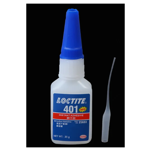 Клей цианоакрилатный Loctite 401, 20 мл (в комплекте пипетка-наконечник)