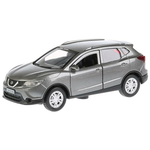 Легковой автомобиль ТЕХНОПАРК Nissan Qashqai (QASHQAI-GD/BU/GY) 1:36, 12 см, серый