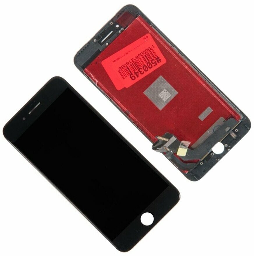 Display / Дисплей в сборе с тачскрином и монтажной рамкой для Apple iPhone 7 Plus Tianma черный
