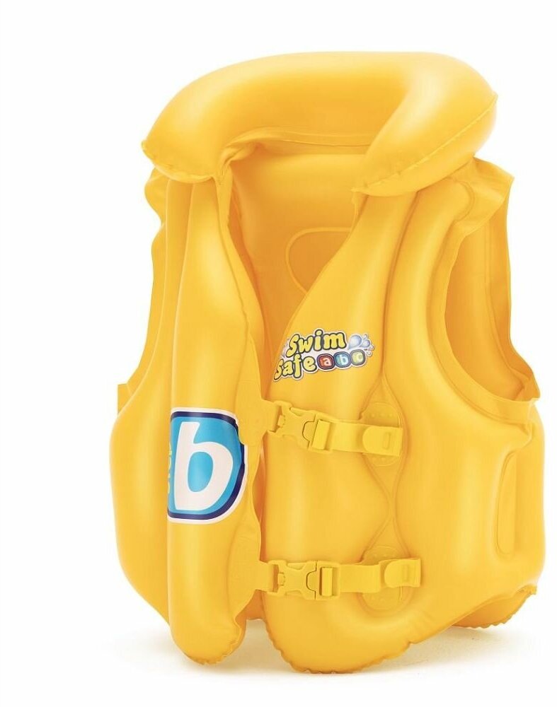 32034 BW, Bestway, Жилет для плавания Swim Safe, ступень B, 51x46 см